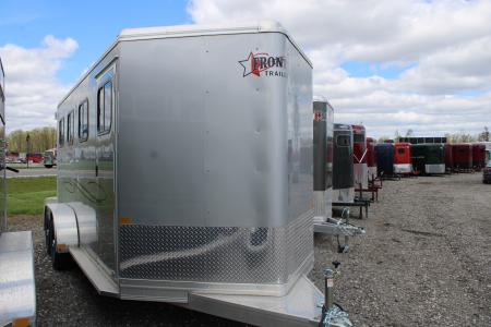 New 2026 Frontier Trailers 3 HORSE Stock / Stock Combo Trailer