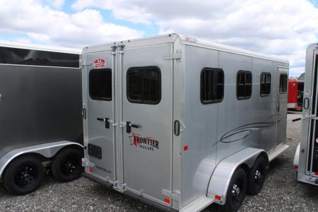 New 2026 Frontier Trailers 3 HORSE Stock / Stock Combo Trailer