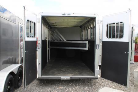 New 2026 Frontier Trailers 3 HORSE Stock / Stock Combo Trailer