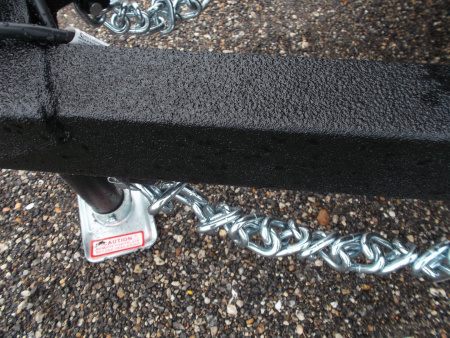 New 2026 Covered Wagon Trailers 5x8 Cargo Trailer / Enclosed Trailer / Ramp / Side Door / .030 Black Semi-Screwless Exterior / Bed Lined Tongue and Frame / Black Out Package