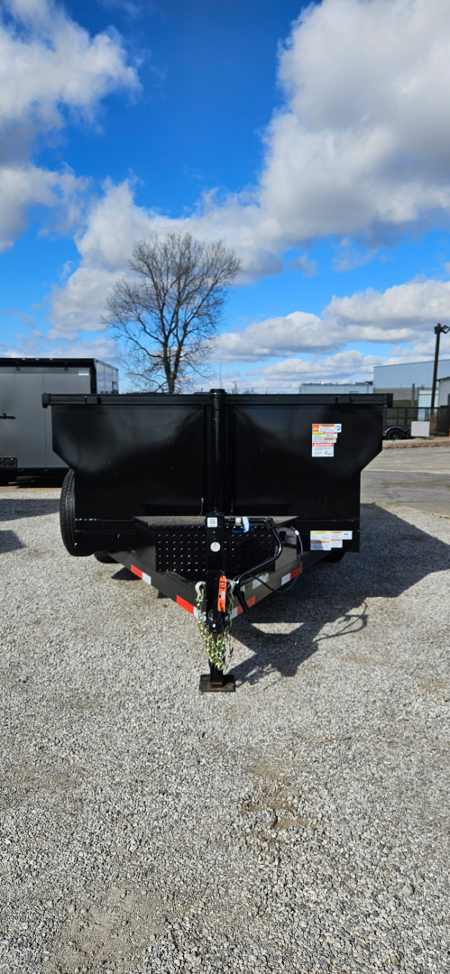 New 2026 Texas Pride Trailers 7x14x3 Tandem Axles Dump Trailer-UPGRADES