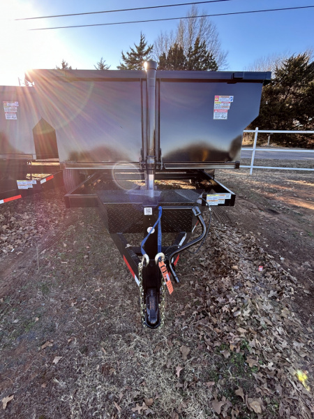 New 2026 Texas Pride Trailers 7x14x3 Tandem Axles Dump Trailer-UPGRADES