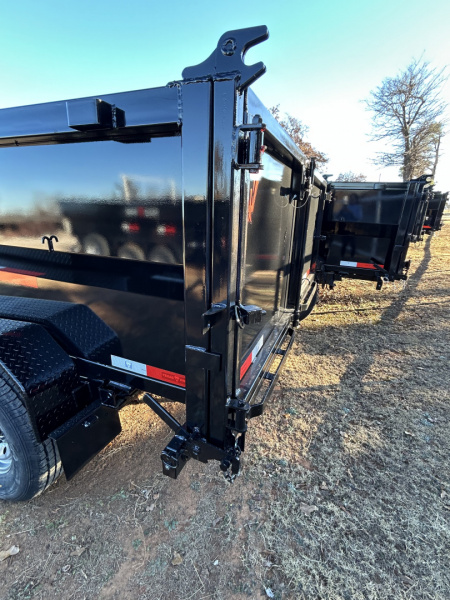 New 2026 Texas Pride Trailers 7x14x3 Tandem Axles Dump Trailer-UPGRADES