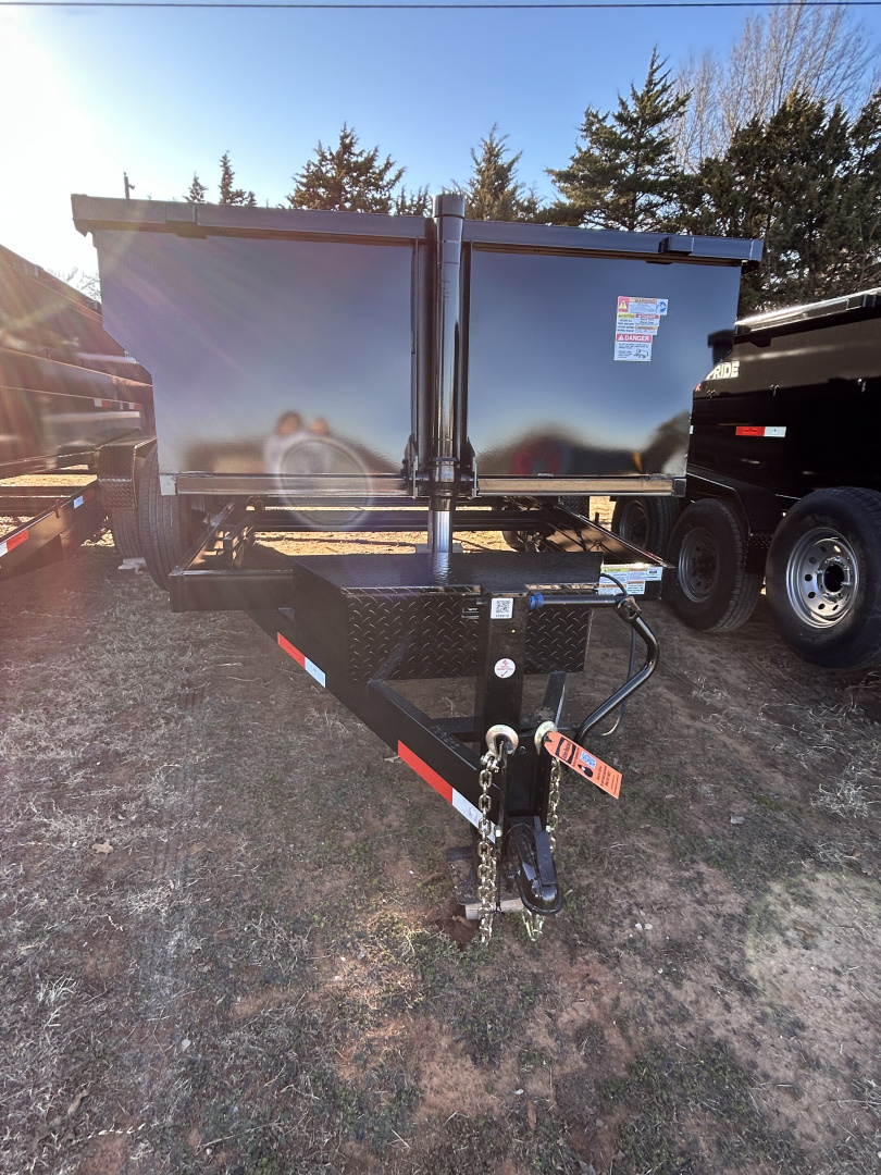 New 2026 Texas Pride Trailers 7x14x3 Tandem Axles Dump Trailer- UPGRADES!