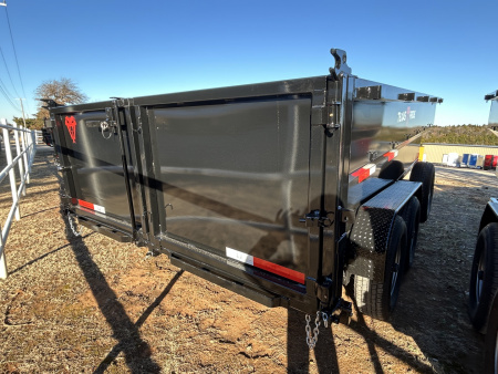 New 2026 Texas Pride Trailers 7x14x3 Tandem Axles Dump Trailer- UPGRADES!