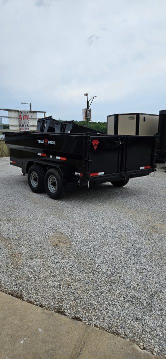 New 2026 Texas Pride Trailers 7x14x3 Tandem Axles Dump Trailer -= UPGRADES!!