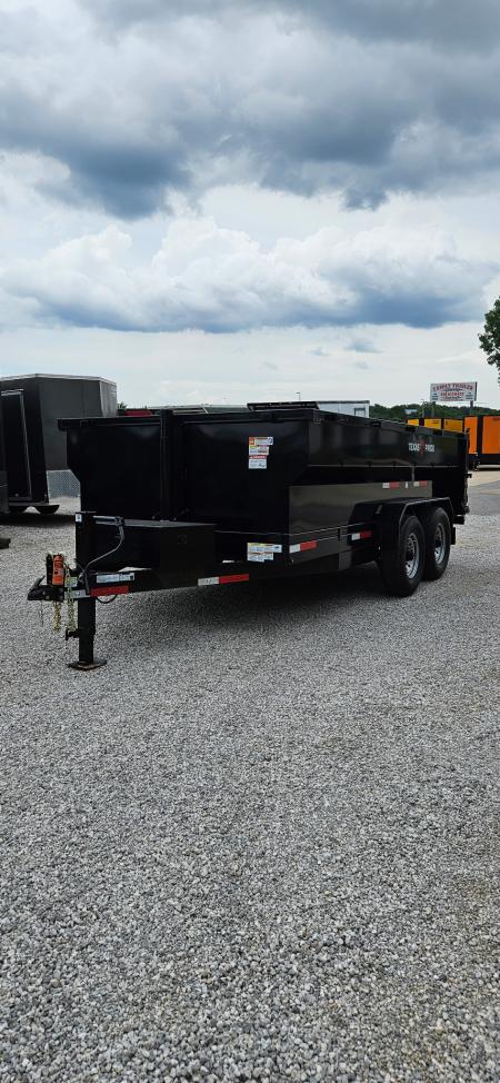 New 2026 Texas Pride Trailers 7x14x3 Tandem Axles Dump Trailer -= UPGRADES!!