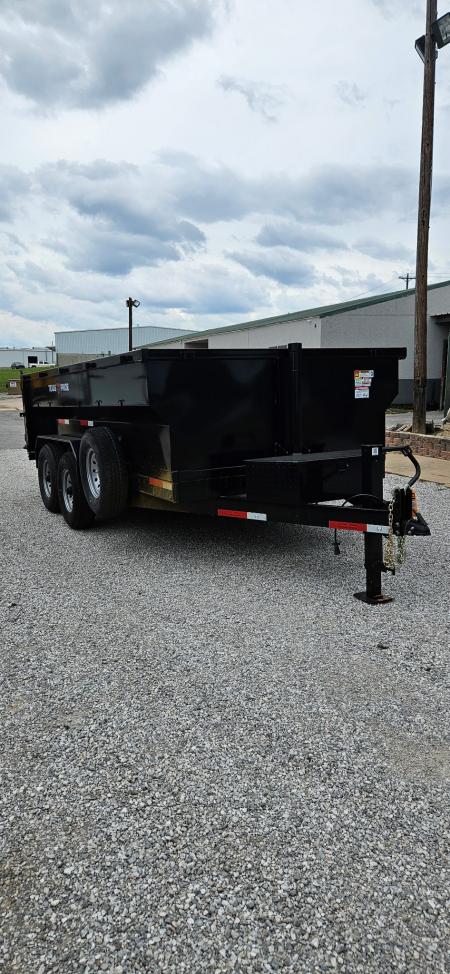 New 2026 Texas Pride Trailers 7x14x3 Tandem Axles Dump Trailer -= UPGRADES!!