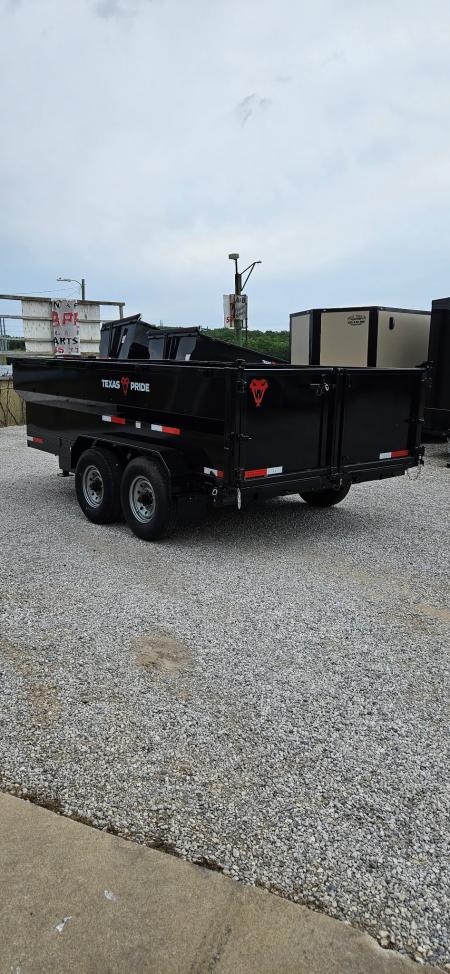 New 2026 Texas Pride Trailers 7x14x3 Tandem Axles Dump Trailer -= UPGRADES!!
