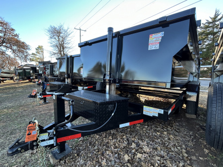 New 2026 Texas Pride Trailers 7x14x3 Tandem Axles Dump Trailer -= UPGRADES!!