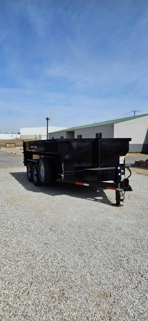 New 2026 Texas Pride Trailers 7x14x3 Tandem Axles Dump Trailer - UPGRADES!!