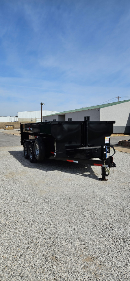 New 2026 Texas Pride Trailers 7x14x3 Tandem Axles Dump Trailer - UPGRADES!!