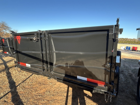 New 2026 Texas Pride Trailers 7x14x3 Tandem Axles Dump Trailer - UPGRADES!!