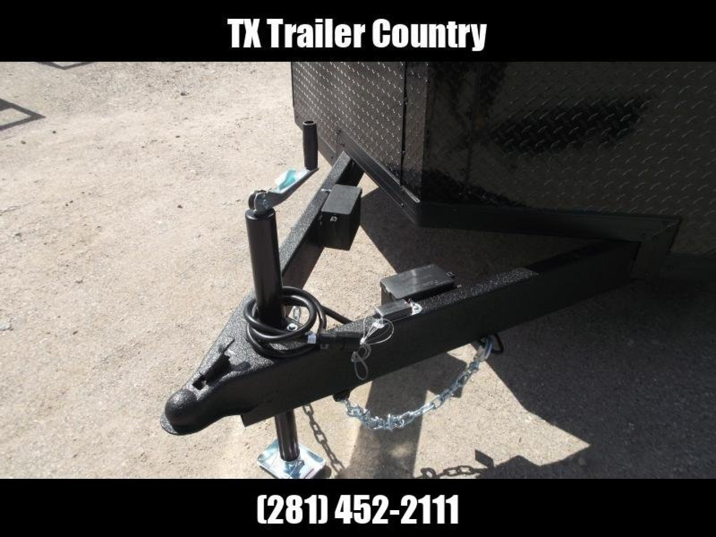 New 2026 Covered Wagon Trailers 7x14 Cargo Trailer / Enclosed Trailer / .080 White Skin / 6'6" Int / Extra Wide Ramp / 48" RV Door / Black Out Package