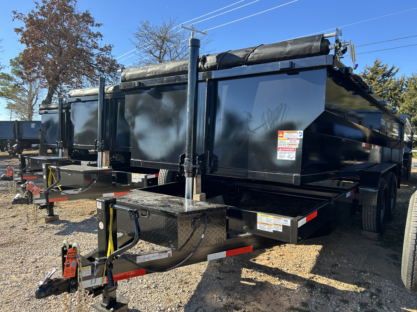 New 2026 Texas Pride Trailers 7x16x3 Tandem Axles Dump Trailer - UPGRADES!!