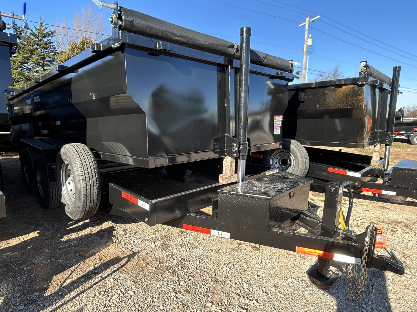 New 2026 Texas Pride Trailers 7x16x3 Tandem Axles Dump Trailer - UPGRADES!!