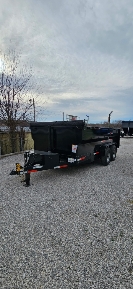 New 2026 Texas Pride Trailers 7x16x3 Tandem Axles Dump Trailer - UPGRADES!!