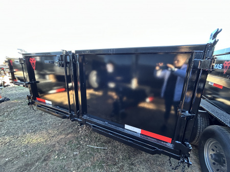 New 2026 Texas Pride Trailers 7x16x3 Tandem Axles Dump Trailer - UPGRADES!!