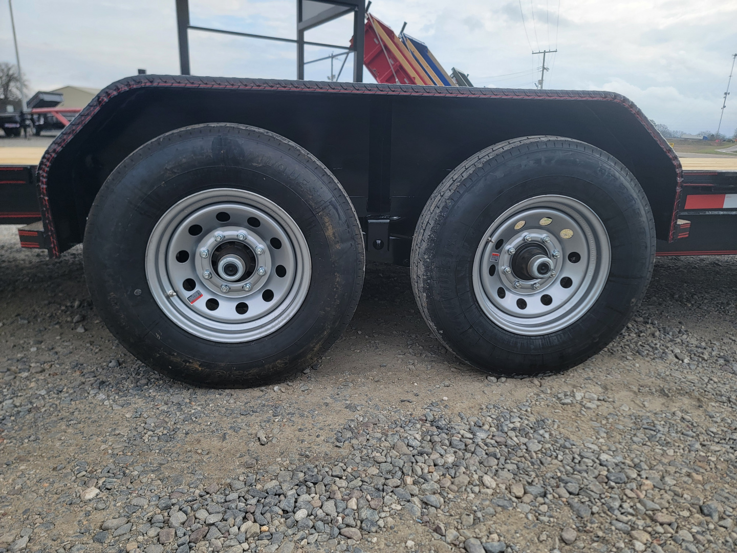 New 2026 Double A 22'x83" Equipment Hauler w/ Slide In Ramps Equipment Trailer