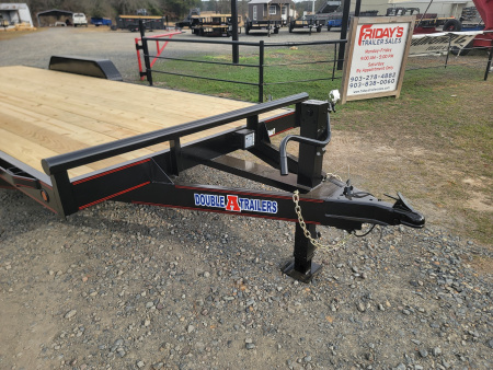 New 2026 Double A 22'x83" Equipment Hauler w/ Slide In Ramps Equipment Trailer