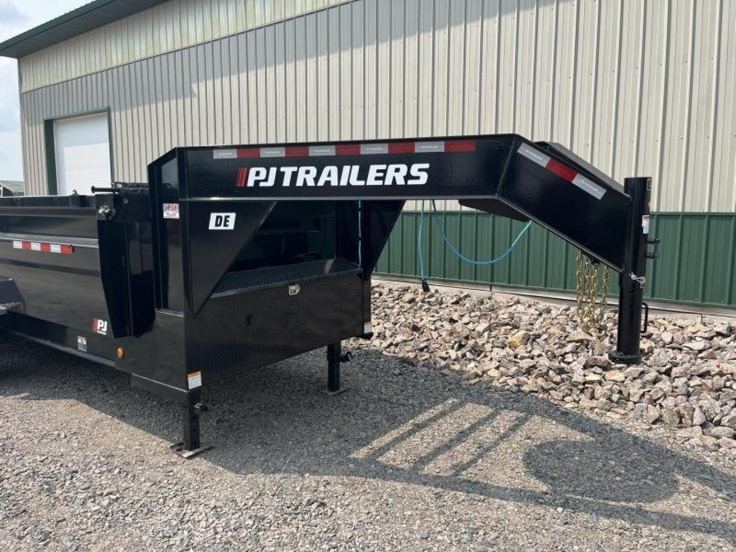 New 2026 16' 20k PJ Gooseneck HD Dump Trailer