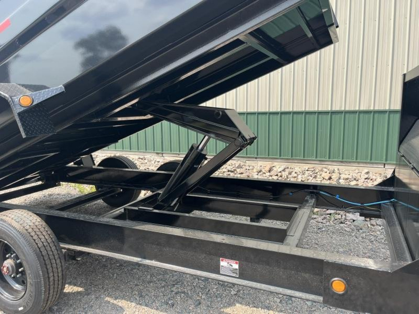 New 2026 16' 20k PJ Gooseneck HD Dump Trailer