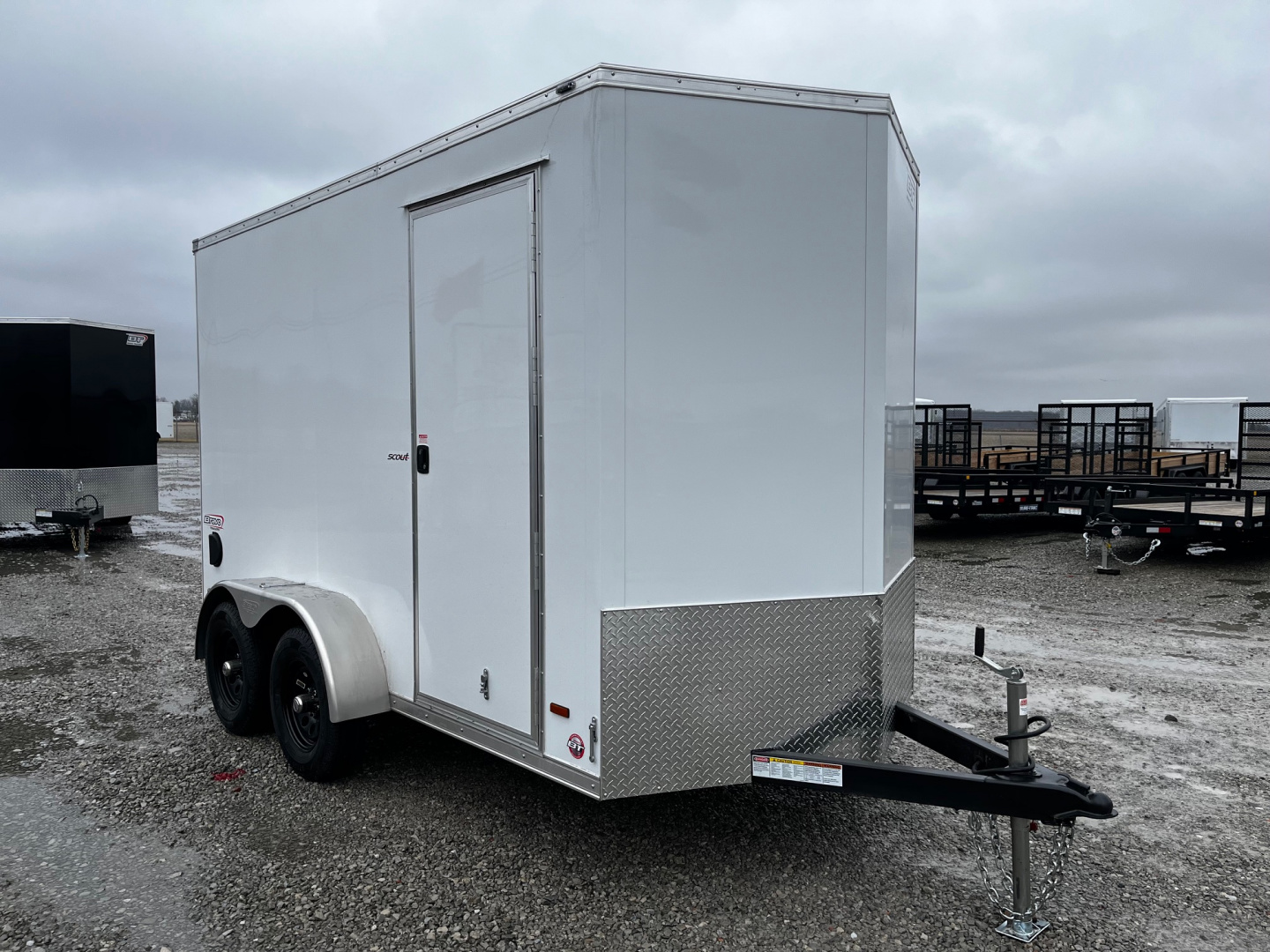 New 2026 Bravo Trailers 6x12 7K Cargo / Enclosed Trailer