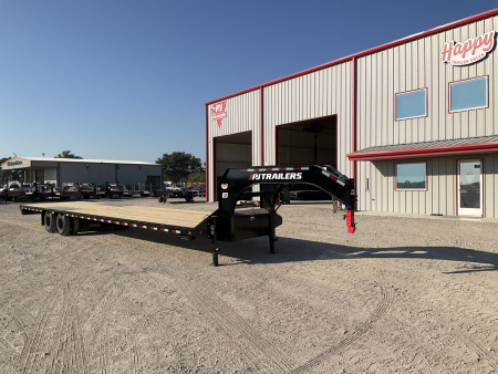 New 2026 PJ 102 x40' GN Low-Pro Flatbed w/ Duals - LD