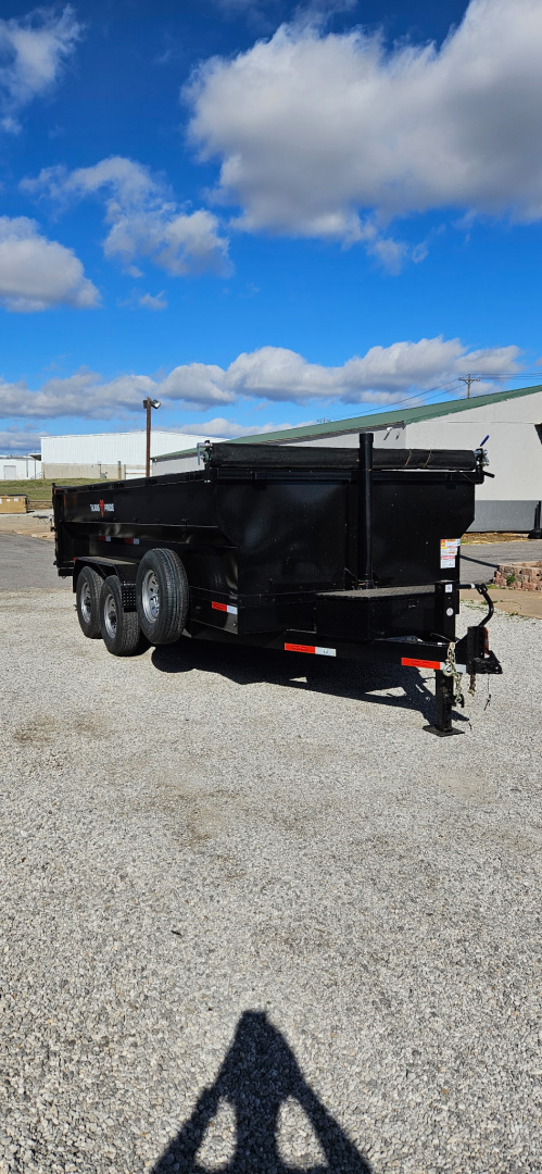 New 2026 Texas Pride Trailers 7x16x3 Tandem Axles Dump Trailer- UPGRADES!!