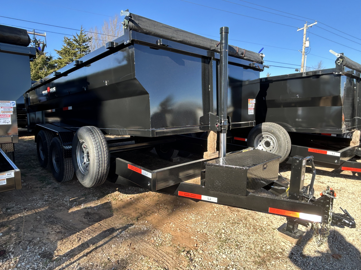 New 2026 Texas Pride Trailers 7x16x3 Tandem Axles Dump Trailer- UPGRADES!!