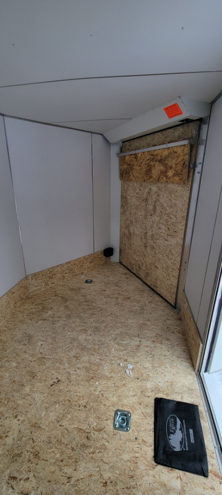 New 2026 Lightning Trailers 7X23 BLACK 7' TALL 7K Snowmobile Trailer