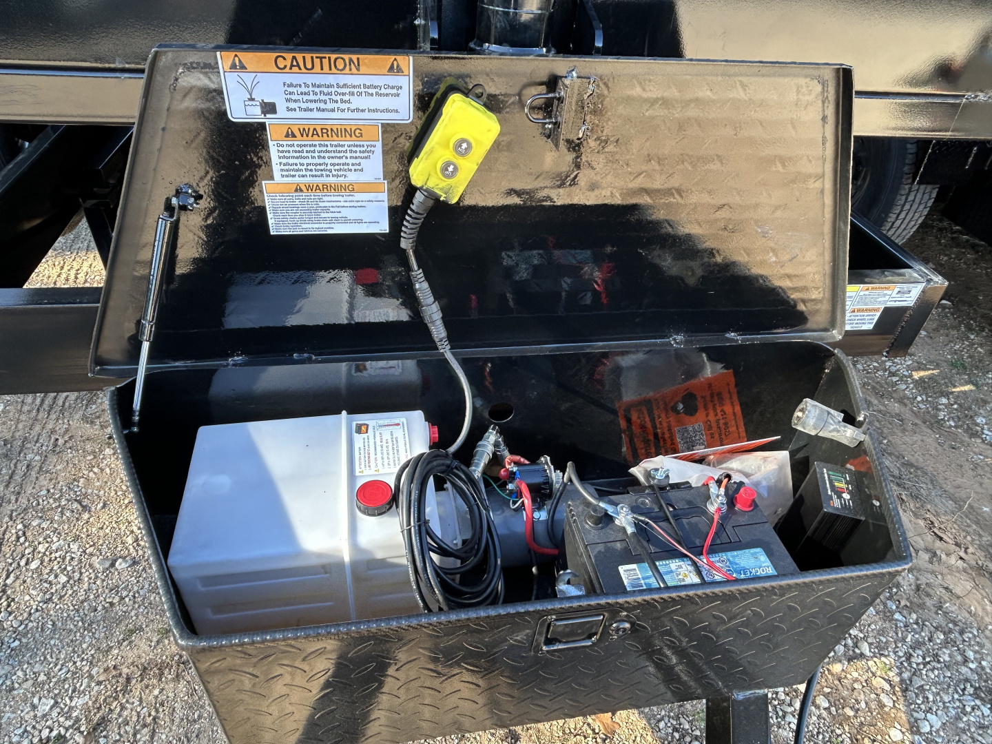 New 2026 Texas Pride Trailers 7x16x3 Tandem Axles Dump Trailer