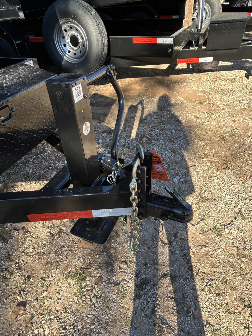 New 2026 Texas Pride Trailers 7x16x3 Tandem Axles Dump Trailer