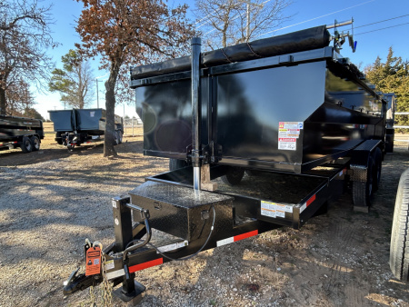 New 2026 Texas Pride Trailers 7x16x3 Tandem Axles Dump Trailer