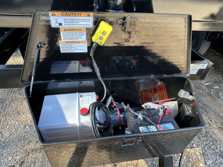 New 2026 Texas Pride Trailers 7x16x3 Tandem Axles Dump Trailer