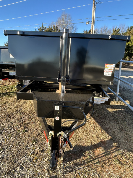 New 2026 Texas Pride Trailers 7x12x3 Tandem Axles Dump Trailer - Equipment Ramps