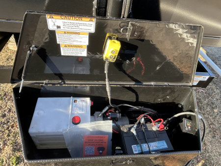 New 2026 Texas Pride Trailers 7x12x3 Tandem Axles Dump Trailer - Equipment Ramps