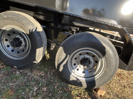 New 2026 Texas Pride Trailers 7x12x3 Tandem Axles Dump Trailer - Equipment Ramps