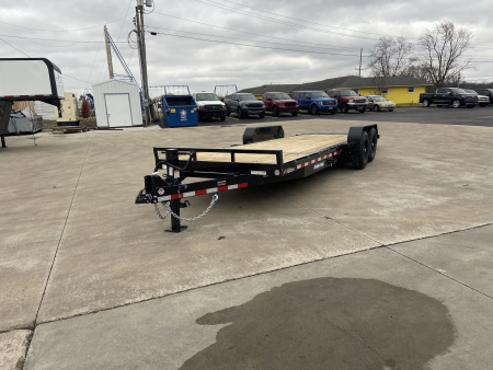 New SURE-TRAC 7 X 18+4 TILT BED EQUIPMENT TRAILER 14K
