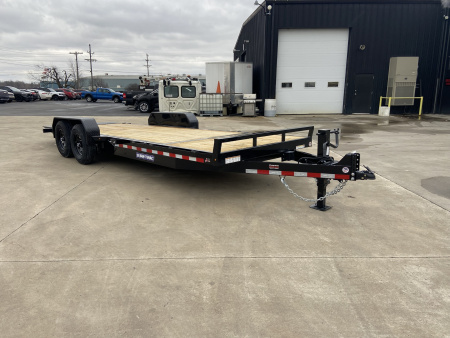 New SURE-TRAC 7 X 18+4 TILT BED EQUIPMENT TRAILER 14K