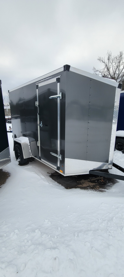 New 2026 Stealth Trailers 6X10 CHARCOAL RAMP 3K Cargo / Enclosed Trailer