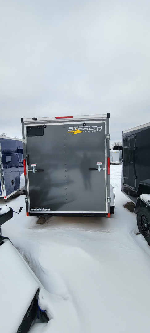 New 2026 Stealth Trailers 6X10 CHARCOAL RAMP 3K Cargo / Enclosed Trailer
