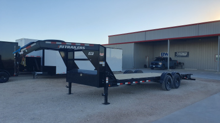 New 2026 PJ 83 x24' Gooseneck I-Beam Equipment Trailer – EV