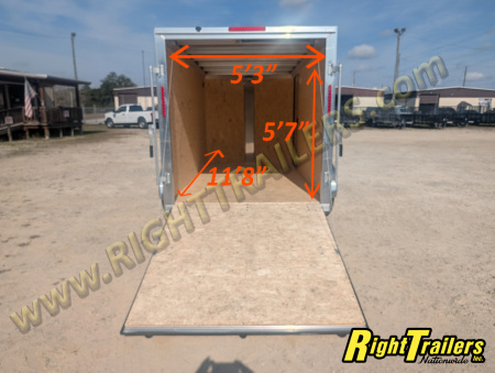 New 2026 E-Z Hauler 6X12 CARGO TRAILER