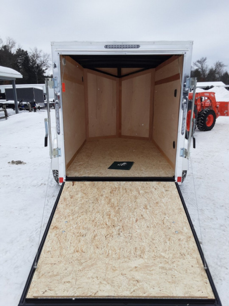 New 2026 US Cargo 5X8 BLACK RAMP 3K Cargo / Enclosed Trailer