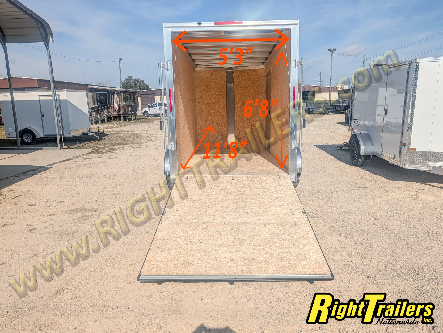 Used 2026 E-Z Hauler 6X12 CARGO TRAILER