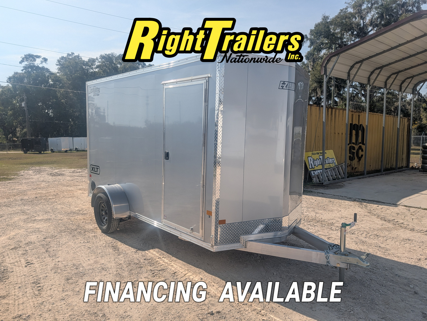 Used 2026 E-Z Hauler 6X12 CARGO TRAILER