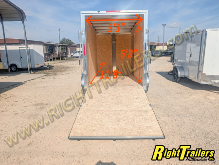 Used 2026 E-Z Hauler 6X12 CARGO TRAILER