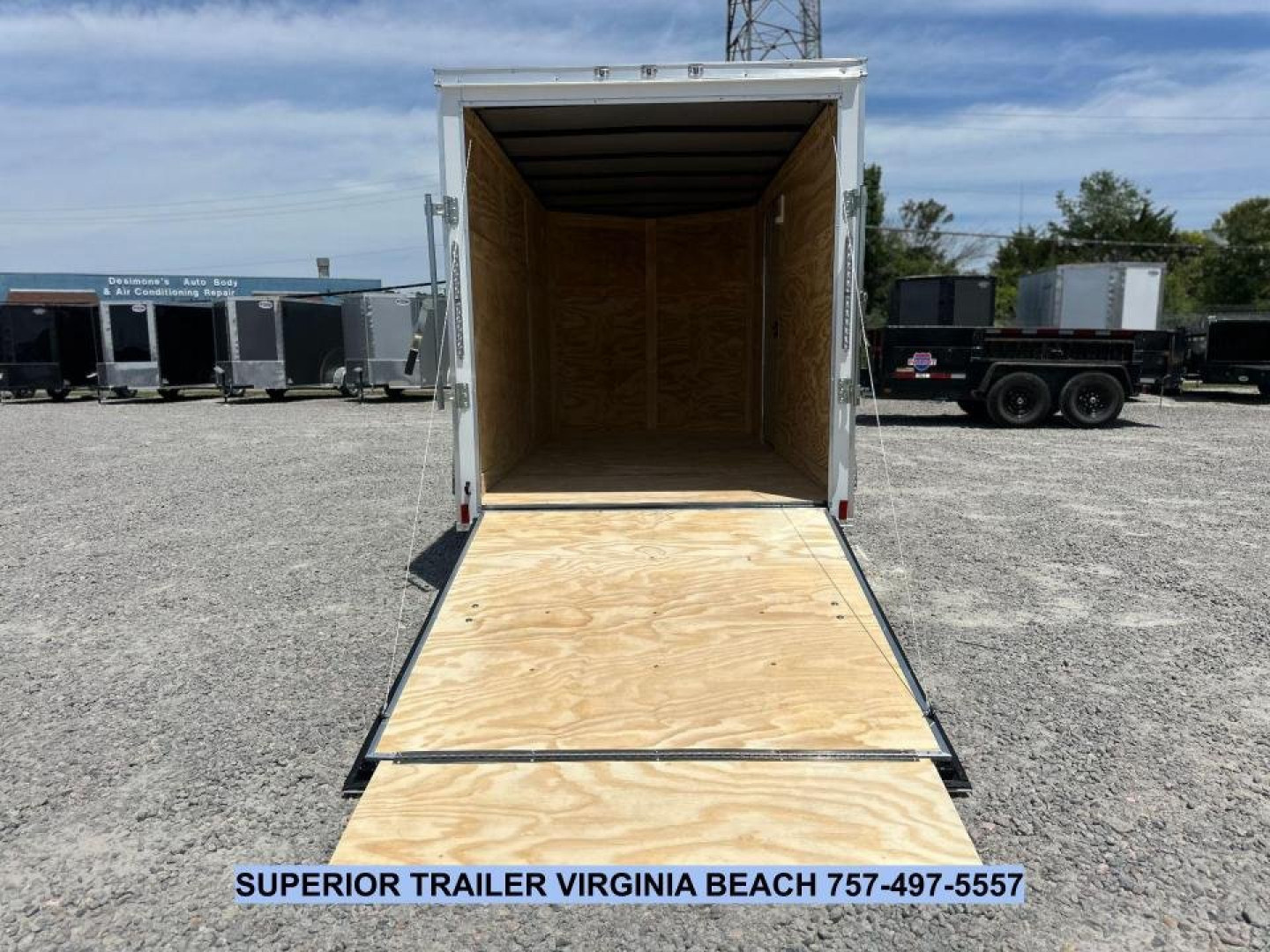 New 2026 Anvil 6X12 w/Ramp Cargo / Enclosed Trailer