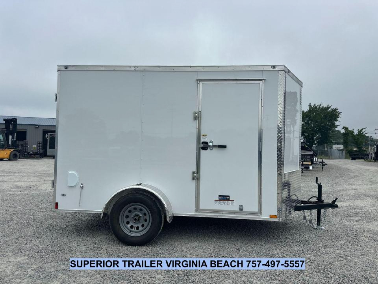 New 2026 Anvil 6X10 w/Double Rear Doors Cargo / Enclosed Trailer